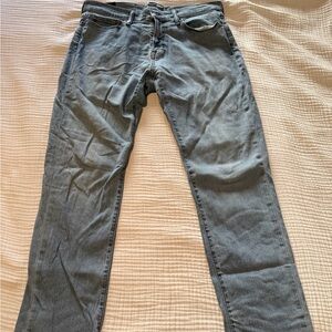 Abercrombie & Fitch Men's Light Blue Straight Jeans